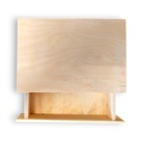 Wooden Book With Secret Drawer