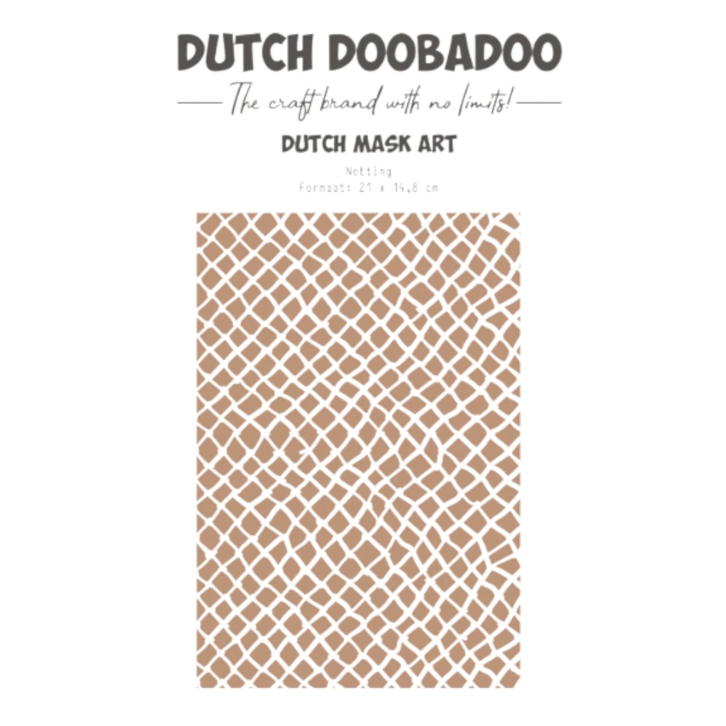 Dutch Doobadoo Netting A5 Stencil