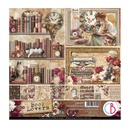 Ciao Bella Paper - Book Lovers - 8"x8" Paper Pad