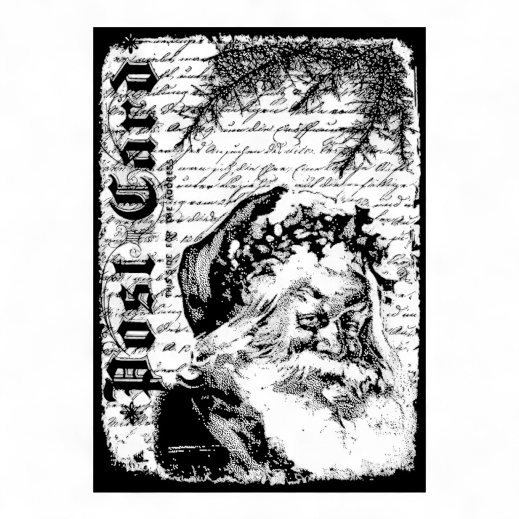 Tim Holtz - Stampers Anonymous Components - Santa Letter