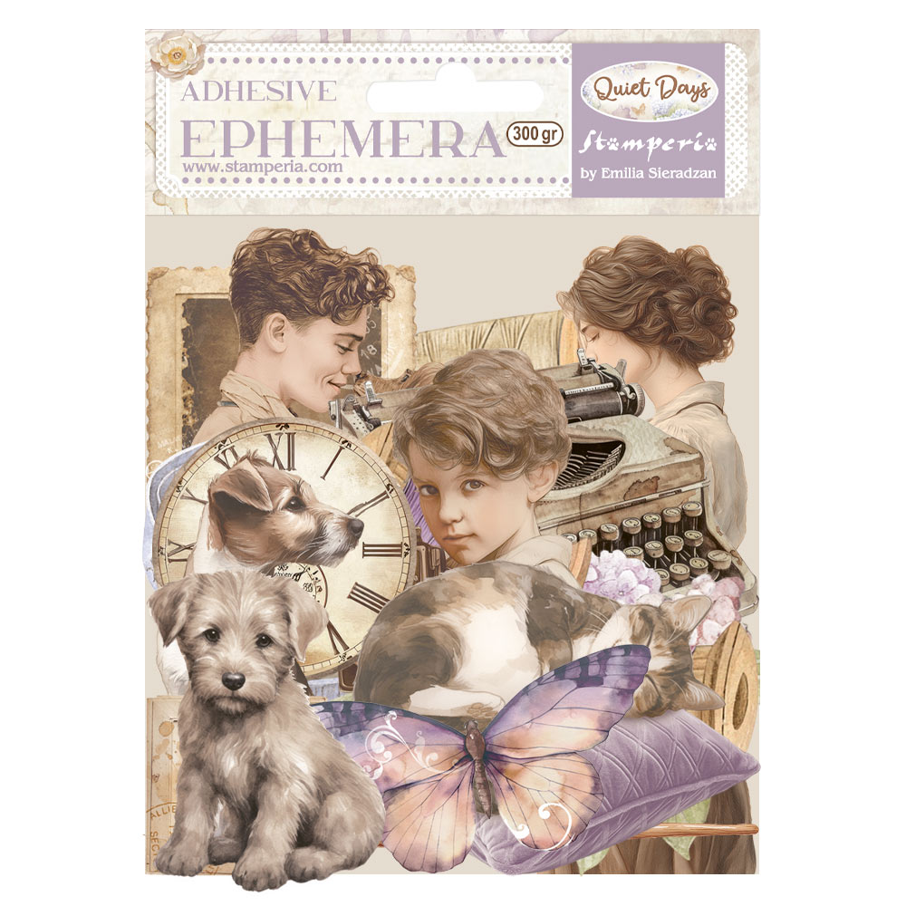 Stamperia - Quiet Days - Ephemera