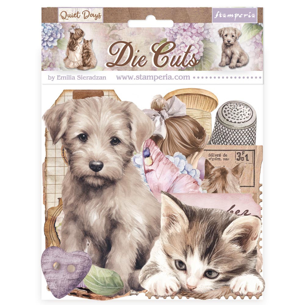 Stamperia - Quiet Days - Die Cuts