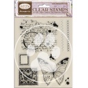Stamperia - Quiet Days - Butterfly Stamp Set 