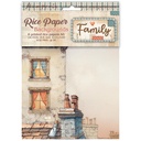 Stamperia - Family - A6 Rice Paper  Backgrounds Selection 