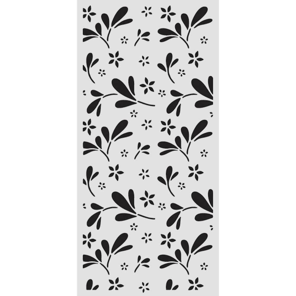Stamperia - Family - Big Flower Pattern Stencil (12x25cm)