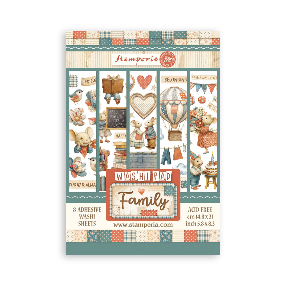 Stamperia - Family - Washi Pad 