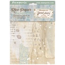 Stamperia - Secret Diary - A6 Backgrounds Rice Papers (New Designs)