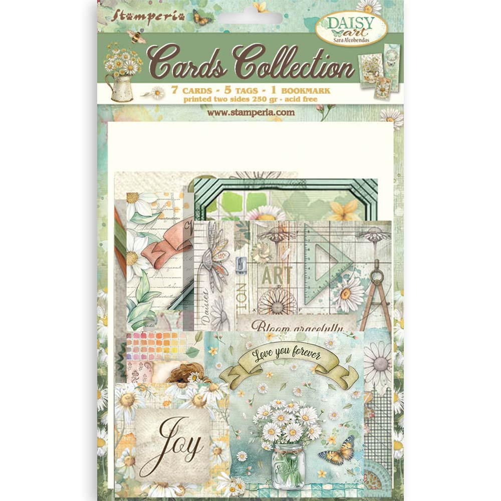 Stamperia - Daisy Art - Cards Collection