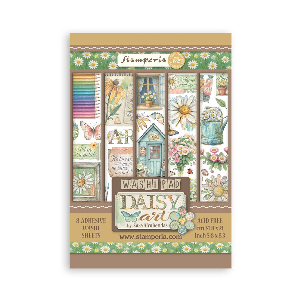 Stamperia - Daisy Art - Washi pad