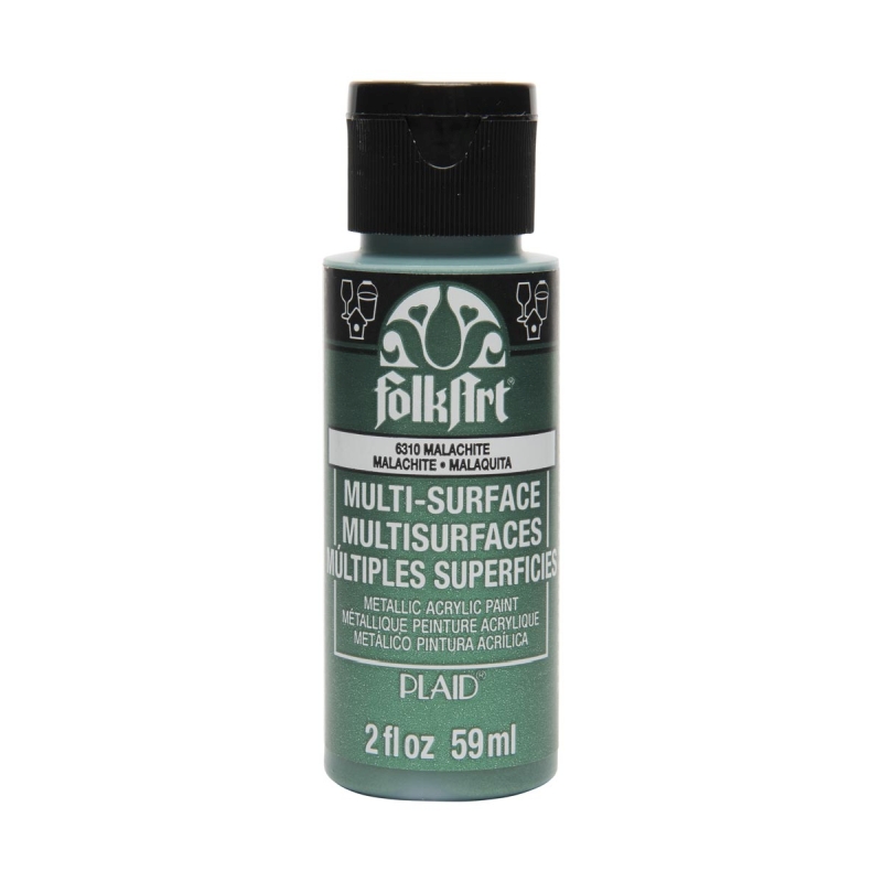 FolkArt Multi-Surface Metallic - Malachite Green (2oz )