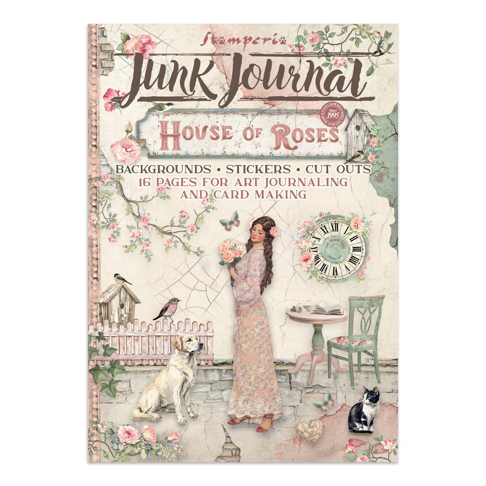 Stamperia - House of Roses - Junk journal