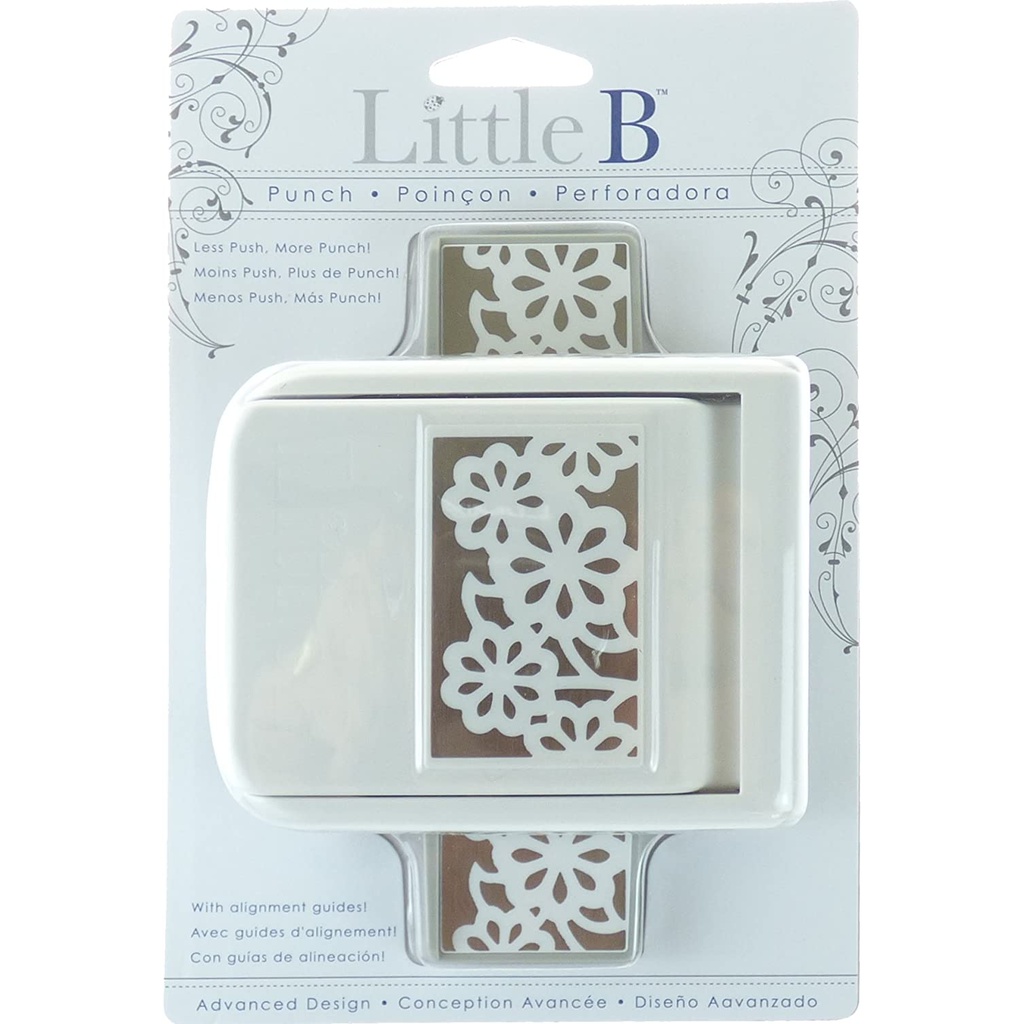 Little B - Daisy Floral Border Punch