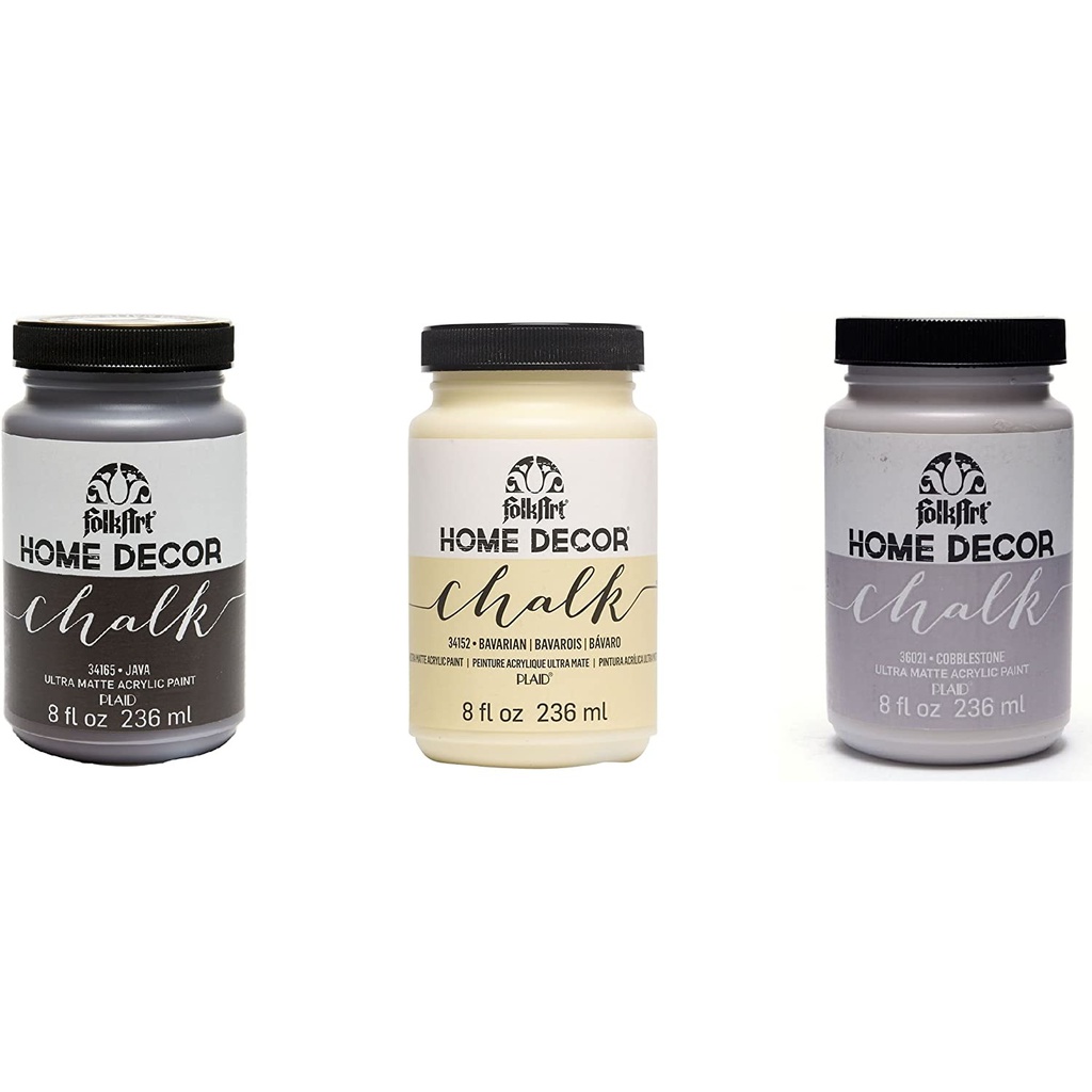 FolkArt Home Decor - Ultra-Matte Chalk Paint (Set of 3)