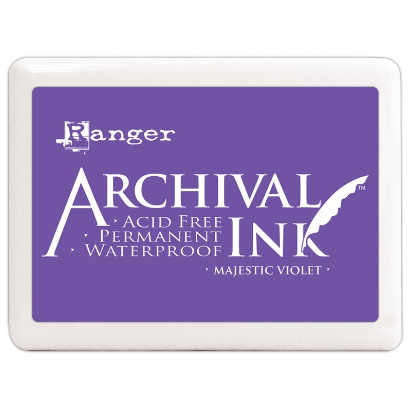 Ranger Archival Jumbo ink pad - Majestic Violet 