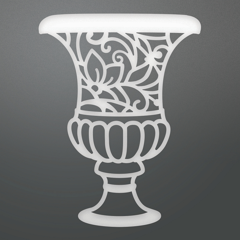 Couture Creations Enchanted Vase Die