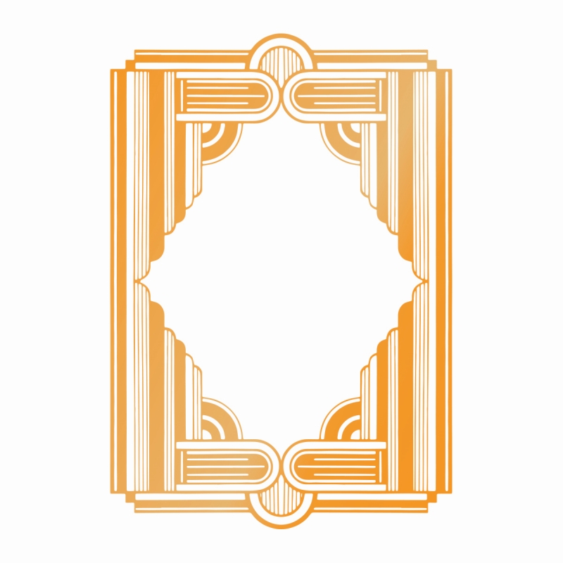 Ultimate Crafts Framed Columns Hot Foil Stamp (ULT157868)