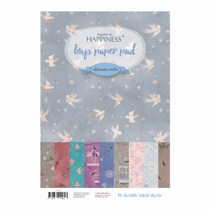 Ultimate Crafts Boys A4 Paper Pad 