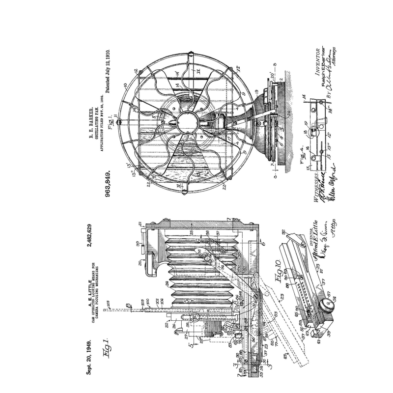 Tim Holtz - Stampers Anonymous Cling Stamps - Inventor 8