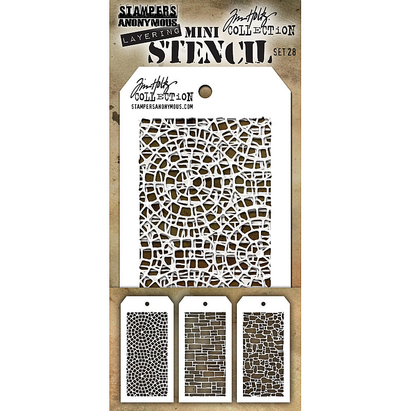 Mini Layering Stencil Set 28