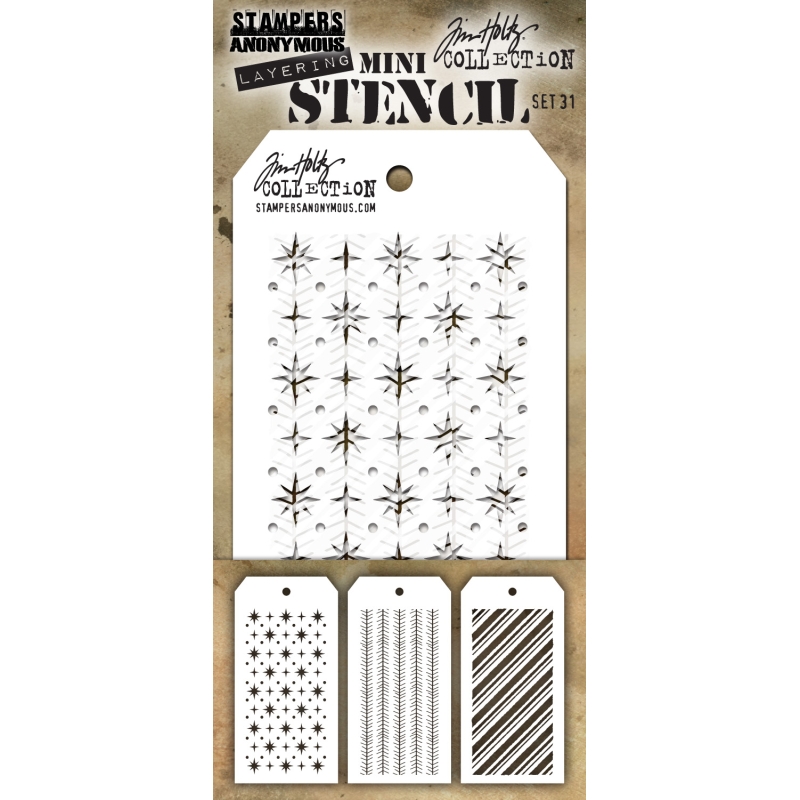 Mini Layering Stencil Set 31
