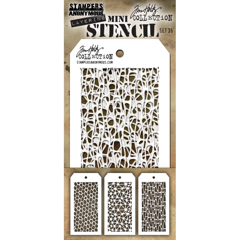 MINI LAYERING STENCIL SET 35