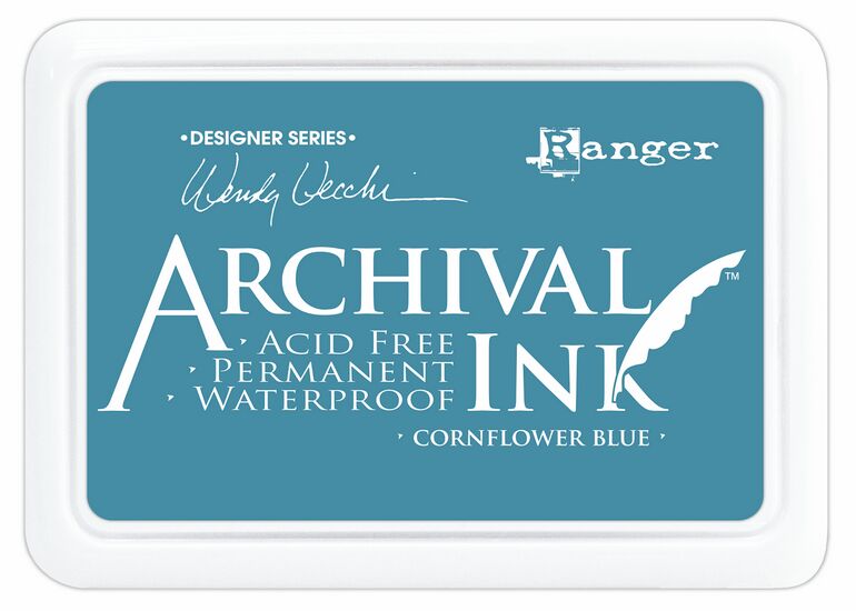 Ranger Archival Ink Pad - Cornflower Blue