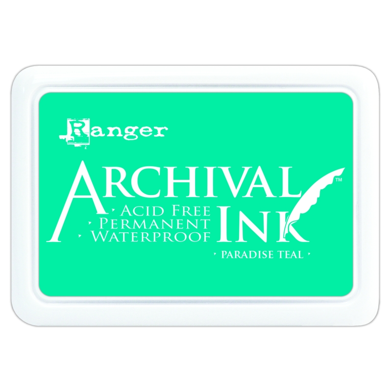 Ranger Archival Ink Pad - Paradise Teal