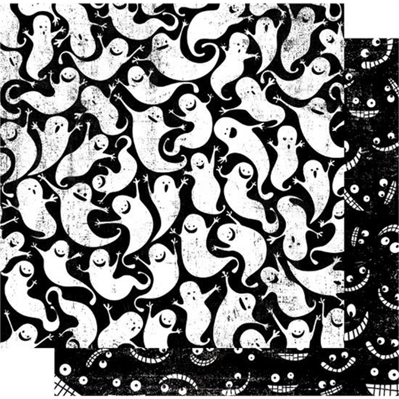 Sparkly Ghosts Sold in Pack of 10 Sheets