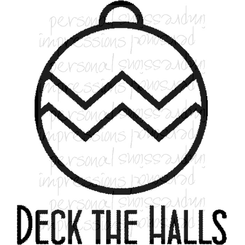 Bert & Gerts Deck the Halls Tinchie stamp set