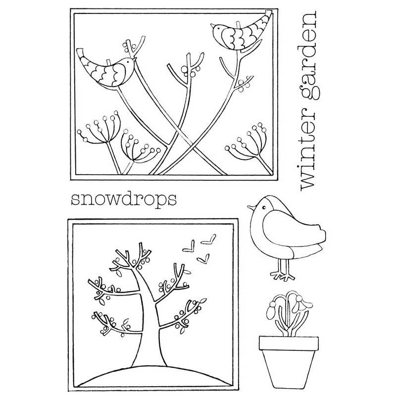 Sweet Dixie Winter Garden Stamp Set