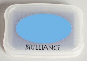 Brilliance Ink Pad - Pearlescent Sky Blue