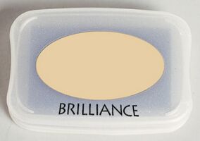 Brilliance Ink Pad - Pearlescent Beige 