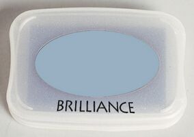 Brilliance Ink Pad - Pearlescent Ice Blue 