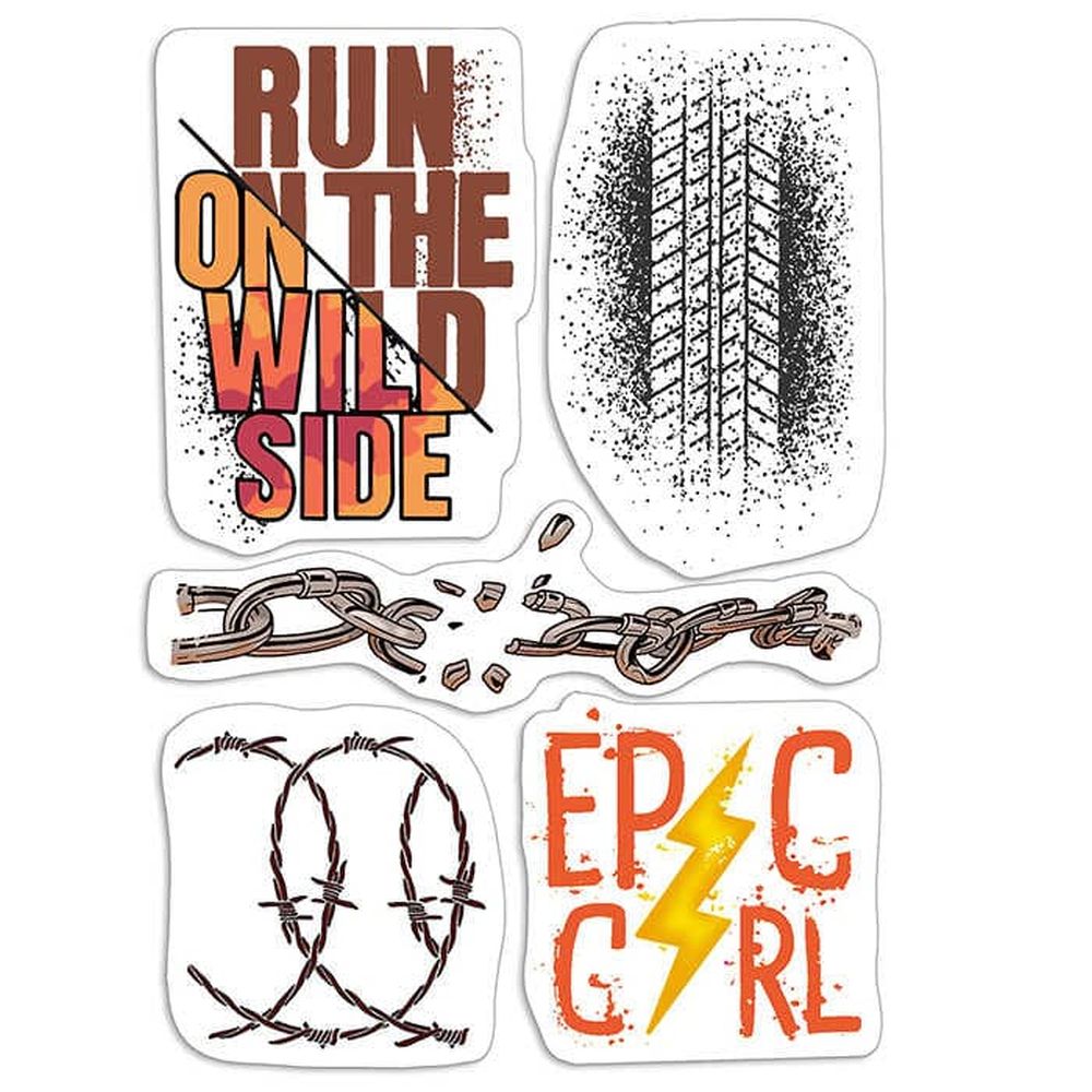 Ciao Bella Paper - Epic Girl 4"x6" Stamp Set