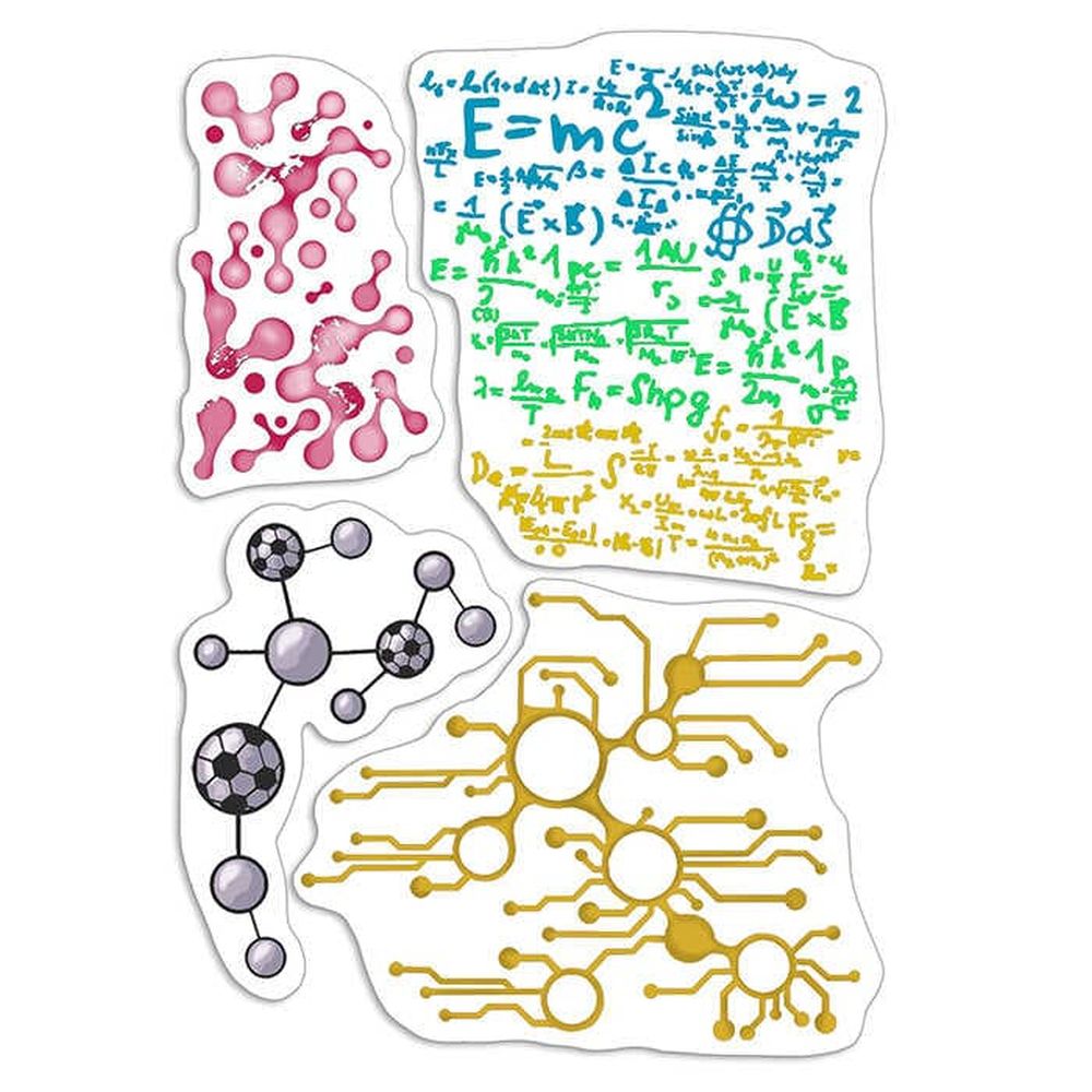 Ciao Bella Paper - Cluster 4"x6" Stamp Set