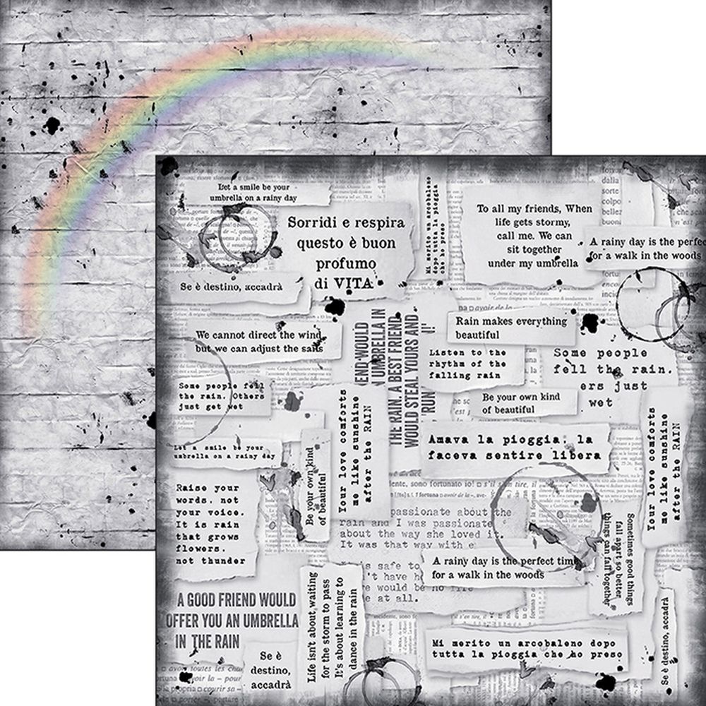 Ciao Bella Paper - Our Love Words 12"x12" (x10)