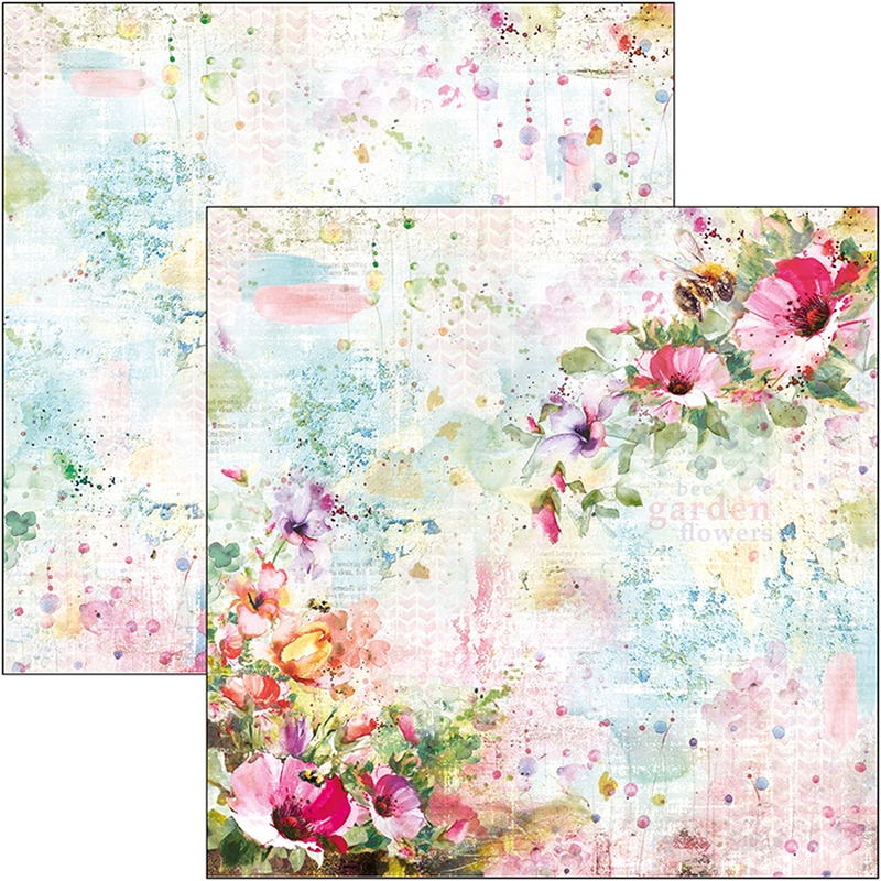 Ciao Bella Paper - Wildflowers 12"x12" (x12)