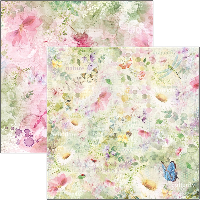 Ciao Bella Paper - Microcosmos 12"x12" (x12) 