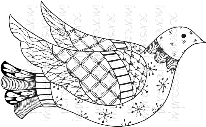 Lindsay Mason Dove Ready To Go stamp set