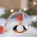Creativ - Plastic 2 Part Bauble - 13.6cm