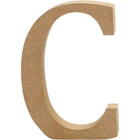 Creativ - Wooden Letter C - 13cm
