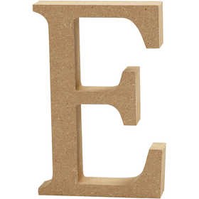 Creativ - Wooden Letter E - 13cm