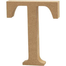 Creativ - Wooden Letter T - 13cm