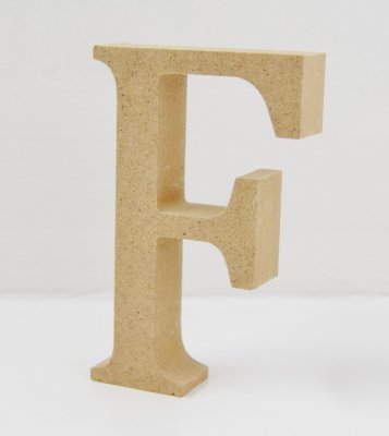 Creativ - Wooden Letter F - 8cm