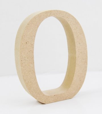 Creativ - Wooden Letter O - 8cm