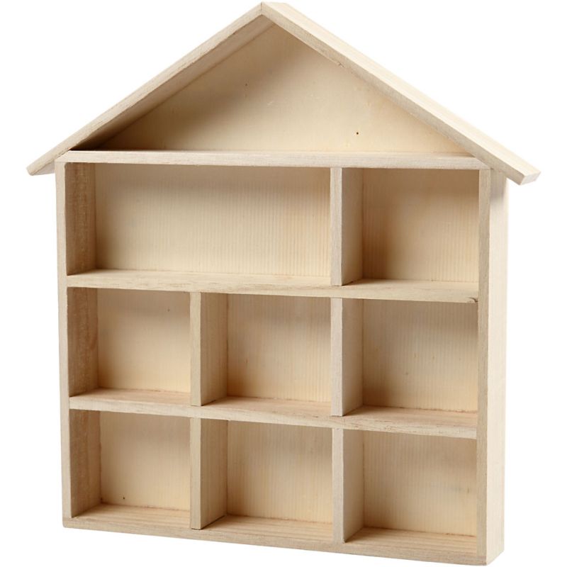 House Shaped Shelving 26x25.2x3.5cm
