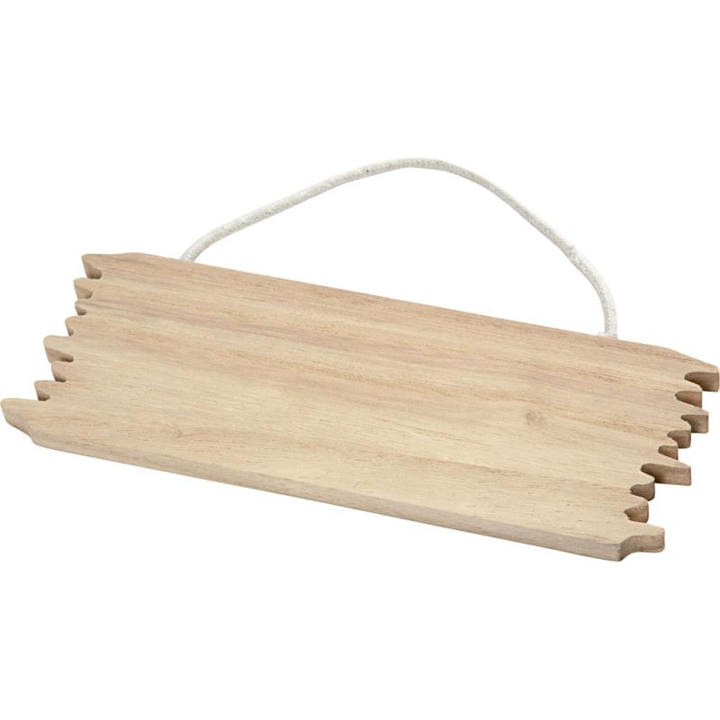 Creativ - Wooden Paulownia Sign - 16 x 5.5cm 