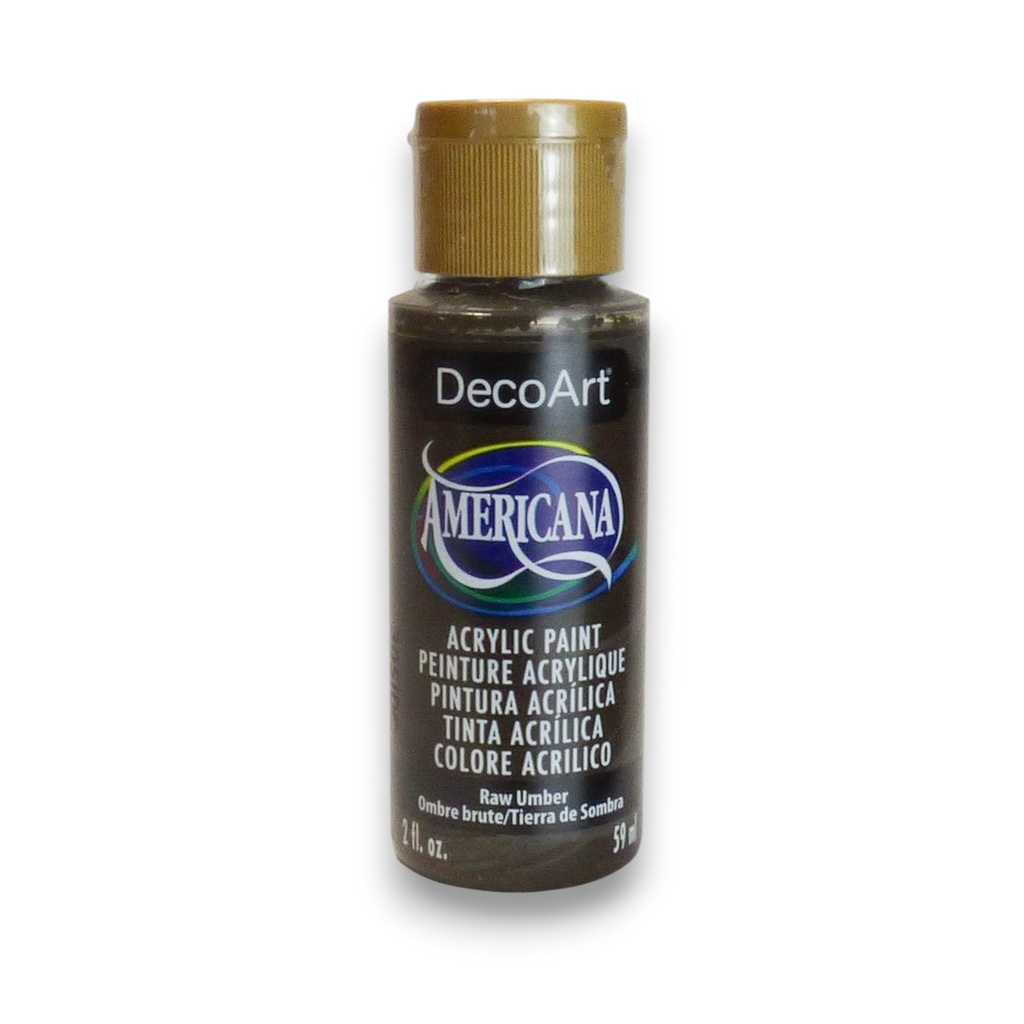 DecoArt Americana Acrylic - Raw Umber (2oz)