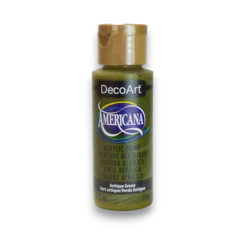 DecoArt Americana Acrylic - Antique Green (2oz)