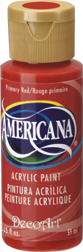 DecoArt Americana Acrylic - Primary Red (2oz)